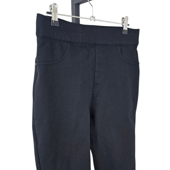 SPANX The Perfect Black Ankle Pant, Stretch, Shaping, High Rise, Size Large - Picture 2 of 8